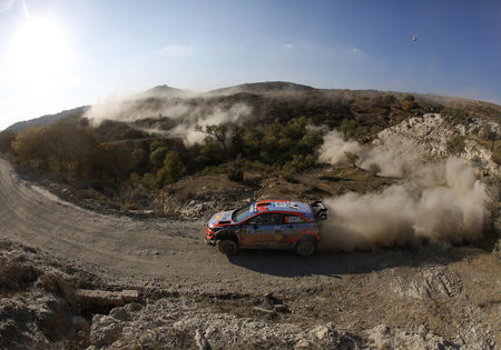 WK Rally Mexico: Ogier leidt in Mexico. Catastrofale dag voor Hyundai.