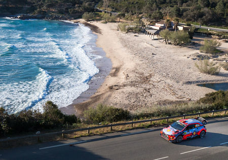 Rally Corsica: Neuville is tevreden over openingsdag op Corsica