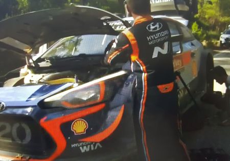 Dramatische ochtend voor Thierry Neuville