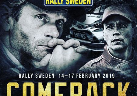 Rally van Zweden: Marcus Grönholm start in rally van Zweden