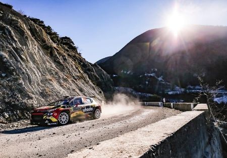 Monte Carlo: De Mevius op het podium in WRC2