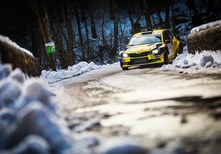 Grégoire Munster wint rallye Hivernal de Dévoluy