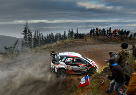 Tänak wint de rally van Chili. Ogier leidt het kampioenschap.