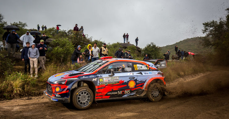 Ott Tänak eerste leider in Argentinië