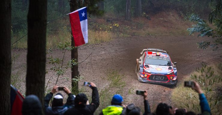 Mikkelsen snelste in shakedown. Neuville rijdt vierde tijd.