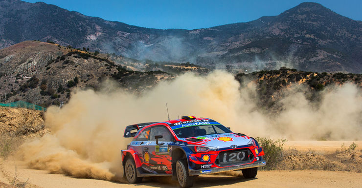 WK Rally Mexico: Ogier wint de rally van Mexico. Neuville is vierde.