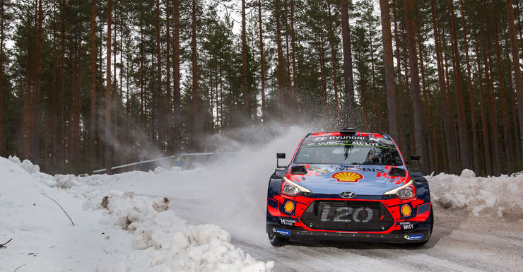 Rally van Zweden: Neuville snelste in de shakedown