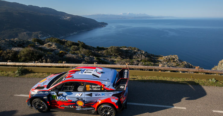 Rally Corsica: Tänak grijpt de macht. Neuville blijft derde.