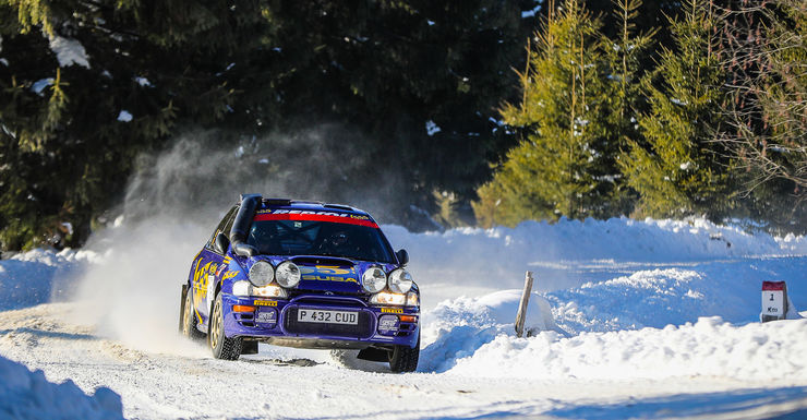 Charles Munster wint de Romania Historic Winter Rally 2020