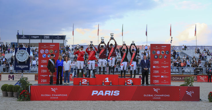 Dubbel podium voor Olivier Philippaerts in Parijs