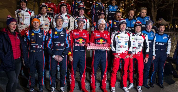 Monte Carlo: Ott Tänak leider na openingsdag. Neuville is derde na gewaagde bandenkeuze.