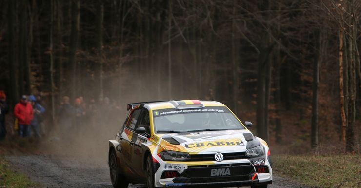 Spa Herock Rally: Cherain pakt de leiding. Princen moet opgeven.