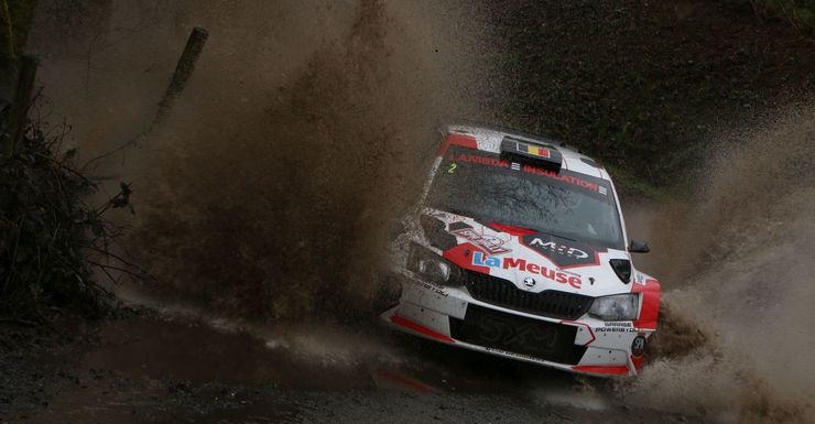 Spa Herock Rally: Cherain heerst in Spa. Princen moet opgeven.